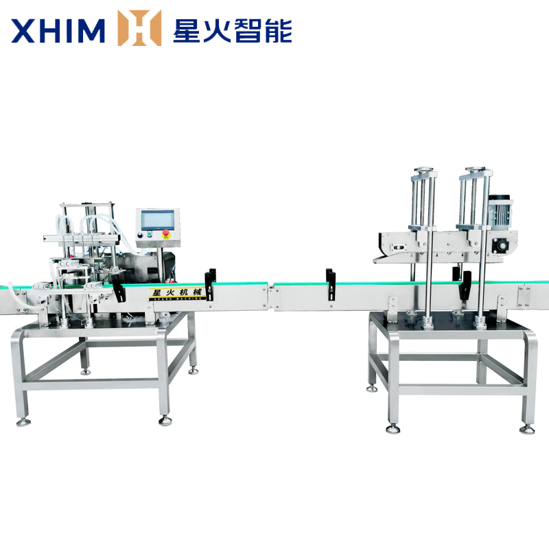 自动液体灌装压盖机-南京液体灌装设备